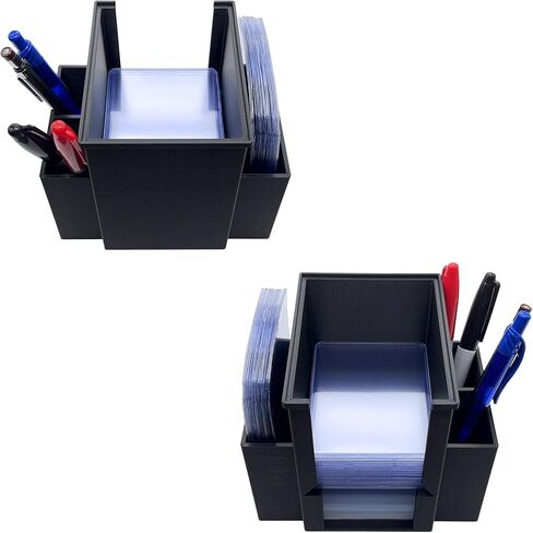 EnderToys Card Guard Rip Tower DX (Black) - Toploader Dispenser - Penny Sleeve Holder in Kuwait