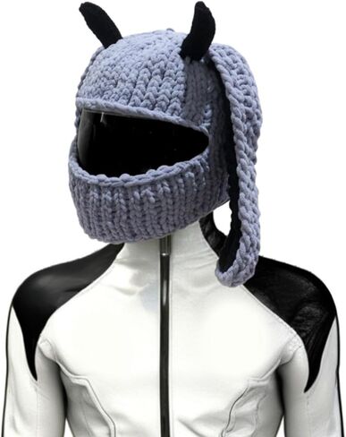 Popular Motorcycle Helmets Covers Funny Rabbits Ear Plush Helmets Full Face Protective Covers for Fun Rides and Gifts in Saudi Arabia