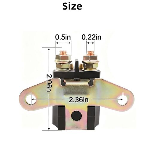 VTX1800 Starter Solenoid Relay Fits for 2002-08 Honda VTX 1800 for Arctic CAT 300 250 1998-2005 SKI-DOO Expedition LE 1200 for Suzuki LTF250 QUADRUNNER 250、DR250 LTF300 1990-1995 GSX600 1988-1997 in Saudi Arabia
