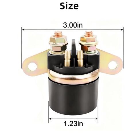 VTX1800 Starter Solenoid Relay Fits for 2002-08 Honda VTX 1800 for Arctic CAT 300 250 1998-2005 SKI-DOO Expedition LE 1200 for Suzuki LTF250 QUADRUNNER 250、DR250 LTF300 1990-1995 GSX600 1988-1997 in Saudi Arabia