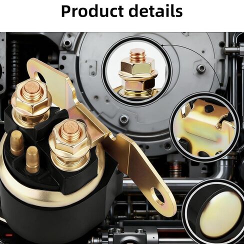 VTX1800 Starter Solenoid Relay Fits for 2002-08 Honda VTX 1800 for Arctic CAT 300 250 1998-2005 SKI-DOO Expedition LE 1200 for Suzuki LTF250 QUADRUNNER 250、DR250 LTF300 1990-1995 GSX600 1988-1997 in Saudi Arabia