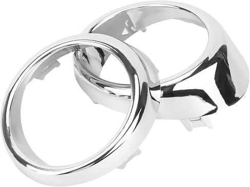 Fog Light Trim Covers for Infiniti G37 G25 M37 M56 Q70 (2010–2014) – Chrome ABS Replacement Grilles Compatible with OE 62257-1MS2A & 62256-1MS2A in Kuwait
