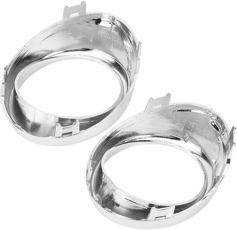Fog Light Trim Covers for Infiniti G37 G25 M37 M56 Q70 (2010–2014) – Chrome ABS Replacement Grilles Compatible with OE 62257-1MS2A & 62256-1MS2A in Kuwait