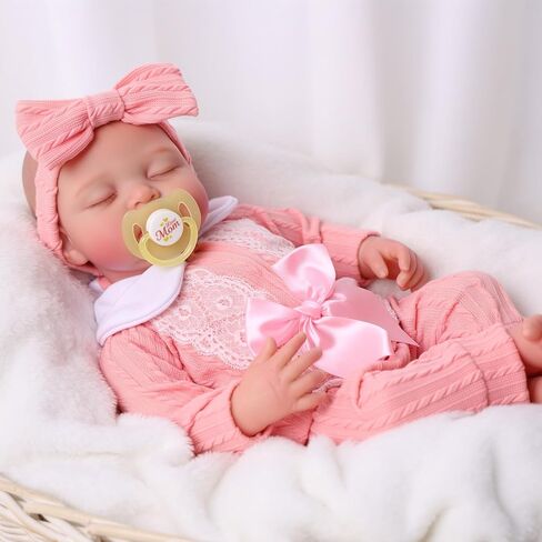 BABESIDE Lifelike Reborn Baby Dolls, 20 Inch Realistic Real Life Baby Dolls Poseable Doll Soft Vinyl Baby Dolls with Clothes and Toy Gift for Kids Age 3+,Pretend Play, Collection in Kuwait