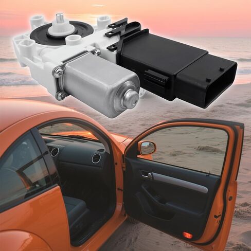 1Y1959801C محرك نافذة السائق الأيسر يناسب 2003-2010 VW Beetle نافذة رفع المحرك لاستبدال 1Y1959801 1Y1-959-801-C in Kuwait