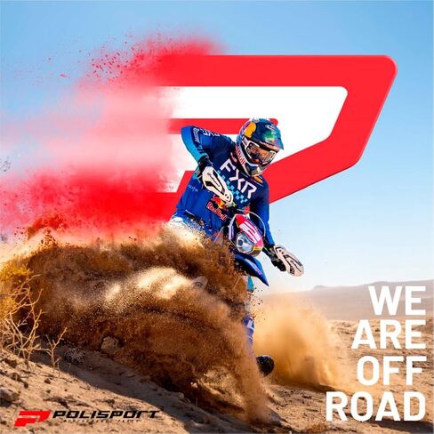 لوحة أرقام للدراجات النارية Polisport Motocross (MX) لدراجات Kawasaki KX125 وKX250 (2003-2008) الترابية - لوحة رفرف الدراجة الترابية خفيفة الوزن ومقاومة للصدمات - أخضر in Kuwait