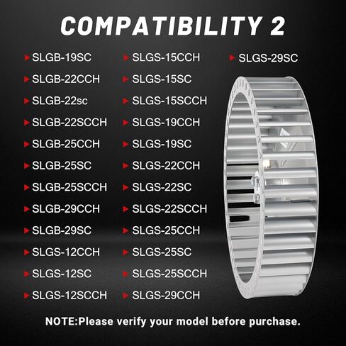 1175196 Blower Wheel Assembly Compatible with Southbend Range BGS/GB/GS/SLGB/SLGS Series, Single Blower Wheel with Puller Disc, Heavy-duty Ovens in Saudi Arabia