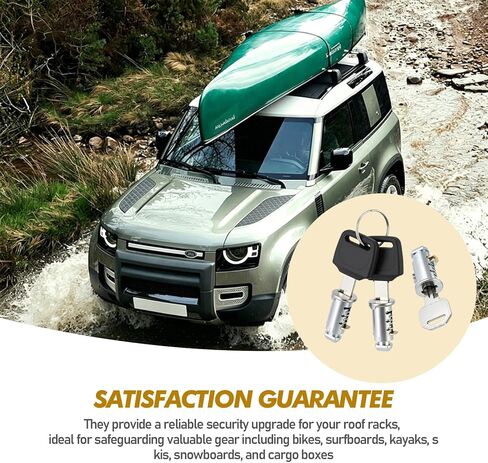 Zarique 8 Pack Keyed Lock Cores, Replacement Cylinders for Bike Racks, Roof Racks, Cargo Boxes, Ski Racks, and Rack Towers, Compatible with Thule One-Key System Lock Cylinders in Saudi Arabia