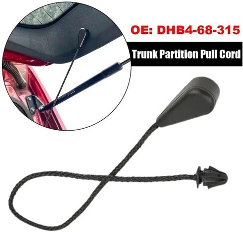 Parcel Shelf String Luggage Tonneau Hatch Cover Lift String Strap Clips Trunk Partition Cable DHB4-68-315 for Mazda CX-30 2020 2021 in Kuwait