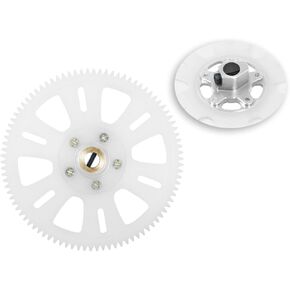 MICROHELI CNC Delrin Main Tail Drive Gear w/Aluminum Hub Set - Blade 450X / 330X / 330S in Saudi Arabia