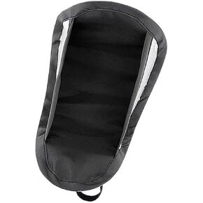Car Phone Sunshade Cover, Glare Blocking & Heat Insulation Shield, Vertical Folding Umbrella for Dashboard Phone Holder, Portable Protection Cover for Most Cars (Black) in Saudi Arabia