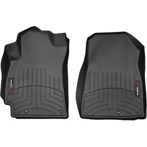 WeatherTech Custom Fit FloorLiners for Kia Forte - 1st Row (4414861), Black in Saudi Arabia