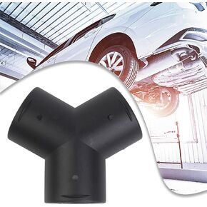 60mm Y Branch Duct Outlet for Air for Diesel Heater, Vent Connector for Eberspacher Webasto Propex, Black Plastic Pipe, 1 Pack in Saudi Arabia