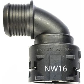 1437865, NW16 90 Degree Coolant Hose Connector, Radiator Heater Water Pipe Quick Coupling, Replacement for BMW, X3, X5, X1, 3 Series, 5 Series, X7, 4 Series, 2 Series, Audi, VW, Engine Pipe Fitting in Saudi Arabia