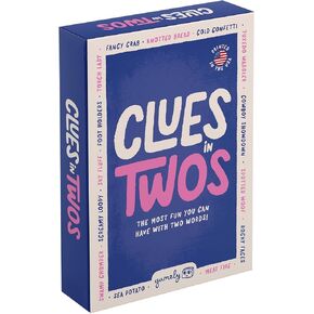 Clues in Twos | The Most Fun You can Have with Two Words! | A Family Friendly Party Game Perfect for Teens & Adults | Age 12+ | 2-8 Players (Classic Edition) in Saudi Arabia