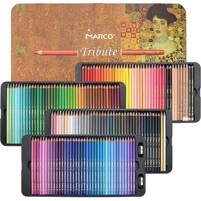 300 Colored Pencils Set for Adults Coloring, Professional Oil Based Art Pencils with 4.0mm Thick Soft Core up to 10 layers, Artist Drawing Pencils in Masterpiece Gift Box (300 colors) in Saudi Arabia
