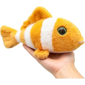 Orca Stuffed Animal Cute 11 Inches Orca Whale Plush Toy Soft Orcas Plushies Stuffy Small Ocean Stuffed Animals Birthday Graduation Gifts for Boys Kids in Saudi Arabia