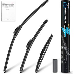 Quiet-drive Wiper Blades for Honda CR-V 2012-2016, OEM Fit, Set of 3, Lab Tested 500K Endurance & -40°C to 80°C; Optimized Pressure, 26"+16"+13" in Saudi Arabia