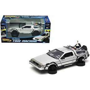 OPO 10 - Flying Delorean car (with Flying Wheels) from The Movie Back to The Future II Scale 1:24-22441FV in Kuwait