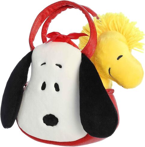 لعبة الحيوانات المحشوة Aurora® Adorable Peanuts® Fancy Pal™ Snoopy - ألعاب مرخصة رسميًا لجميع محبي Snoopy - هدية حنين للبالغين واحتفالات أعياد الميلاد - بيضاء 8 بوصات in Kuwait