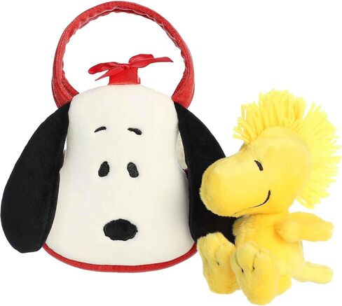 لعبة الحيوانات المحشوة Aurora® Adorable Peanuts® Fancy Pal™ Snoopy - ألعاب مرخصة رسميًا لجميع محبي Snoopy - هدية حنين للبالغين واحتفالات أعياد الميلاد - بيضاء 8 بوصات in Kuwait