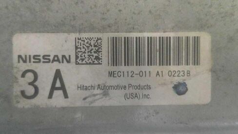 وحدة التحكم في المحرك ECM 2.5 لتر تناسب 10 متوافقة مع نيسان ألتيما MEC112-011 A1 MEC112011A1 in Kuwait