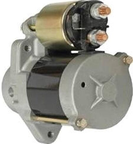 RAREELECTRICAL 12V Starter Motor متوافق مع 1987-2003 John Deere 170 175 240 245 Gt242 Lx172 Lx176 Kawasaki 14Hp Denso 128000-4020 Am104559 in Kuwait