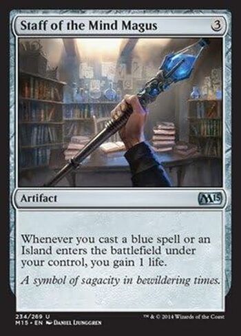 Magic The Gathering - Staff of The Mind Magus (234/269) - Magic 2015 in Kuwait