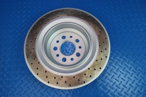 Brake Pads and Rotors Kit Front and Rear Compatible with Maserati Ghibli Sq4 Quattroporte Front and Rear Rotors Brake Pads Set (670031597 * 2+980156007) in Saudi Arabia