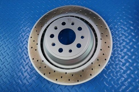 Brake Pads and Rotors Kit Front and Rear Compatible with Maserati Ghibli Sq4 Quattroporte Front and Rear Rotors Brake Pads Set (670031597 * 2+980156007) in Saudi Arabia