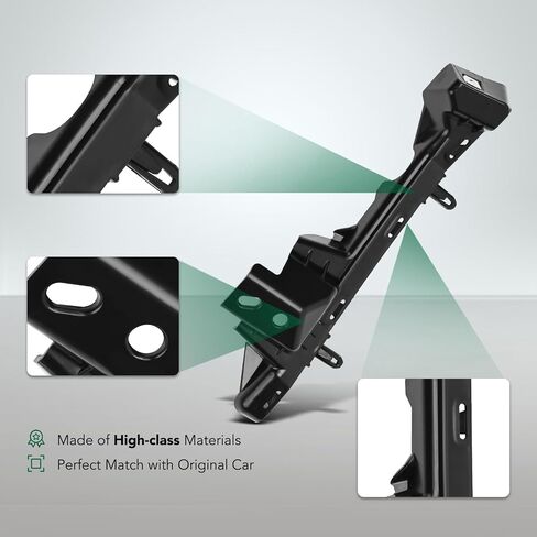 YHTAUTO Front Left Driver Side Bumper Cover Support Compatible with Chevrolet Equinox 2018-2024, Mexico Ramos Arizpe Plant, Plastic Bumper Bracket in Kuwait