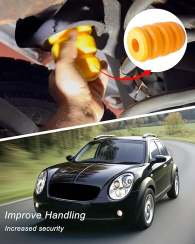 Rear Bump Stops Coil Spring Damper Fit for Chrysler PT Cruiser 2001-2010 Replace AA-5105822, 2 Pcs in Kuwait