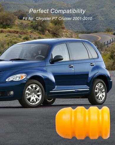 Rear Bump Stops Coil Spring Damper Fit for Chrysler PT Cruiser 2001-2010 Replace AA-5105822, 2 Pcs in Kuwait