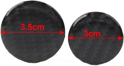Gear Shift Knob Head Cover Trim, Carbon Fiber Gear Shifter Cover Decoration for Jeep Wrangler JL 2018-2022, for Jeep Gladiator JT 2020-2022 in Kuwait