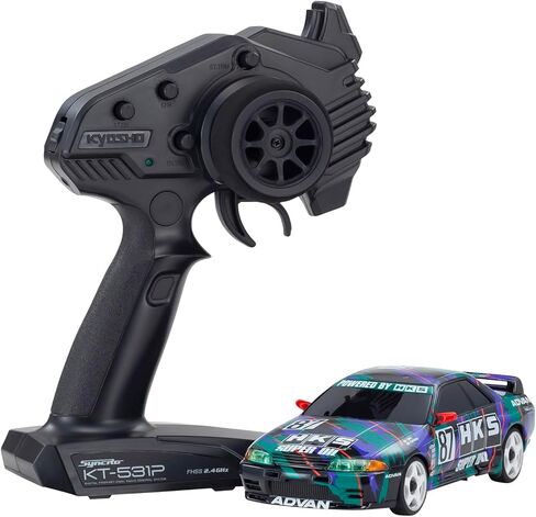 كيوشو MA-020 r/s HKS Skyline R32 GT-R 1993#87 جهاز التحكم بالراديو الكهربائي 32652HK in Kuwait