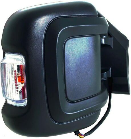 2014 2015 2016 2017 2018 2019 2020 2021 2022 2023 2024 Compatible With Ram Promaster Right Passenger Front Door Side Rear View Mirror Long Arm Signal Heated in Saudi Arabia