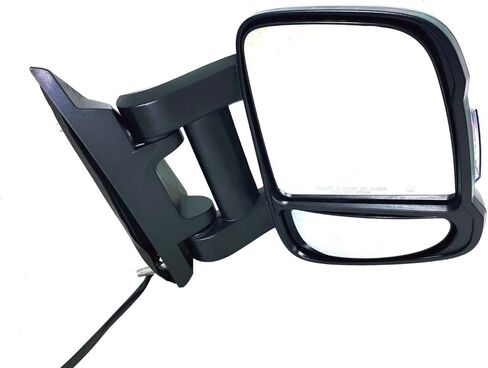 2014 2015 2016 2017 2018 2019 2020 2021 2022 2023 2024 Compatible With Ram Promaster Right Passenger Front Door Side Rear View Mirror Long Arm Signal Heated in Saudi Arabia