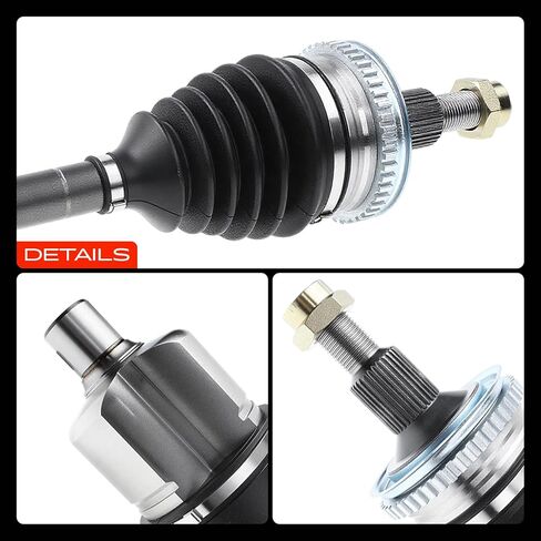 A-Premium CV Axle Shaft Assembly Compatible with Chevrolet Lumina 1997-2001, Monte Carlo 1995-1999, V6 3.1L 3.4L 3.8L, Front Left Driver Side, Replace# 26062351, 26064130 in Saudi Arabia