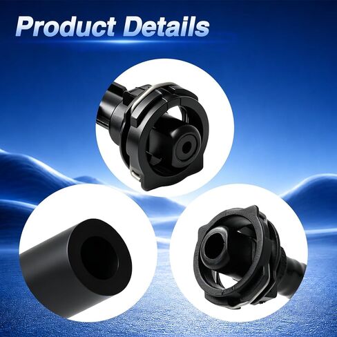 Engine Coolant Breather Pipe, Radiator Overflow Hose, Coolant Expansion Tank Bypass Line Compatible with Audi A4 Allroad 2017-2020 A5 Sportback Quattro 2018-2020 Replace # 8W0121081AN in Kuwait
