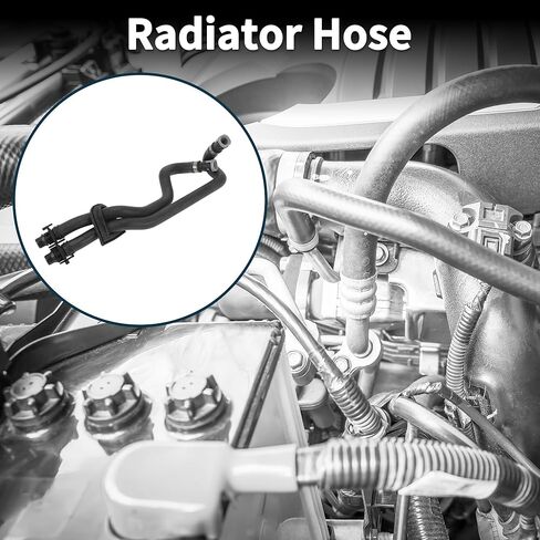 Radiator Hose Heater Hose No.31274927 for Volvo XC60 2010-2016 Black Rubber 1 Pc Warm Air Pipe Good Sealing in Kuwait