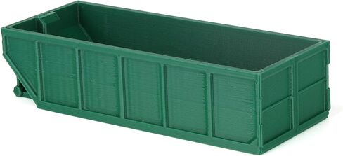 1/64 Green 15-Yard Rolloff Dumpster, 3D Printed 64-235-GR in Saudi Arabia