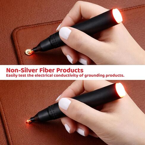 Grounding Tester & Conductive Pen - 1PCS Electrical Continuity Tester for Electricians - Durable Plastic & Copper Construction, Affordable and Reliable Tool for Electrical Testing in Kuwait