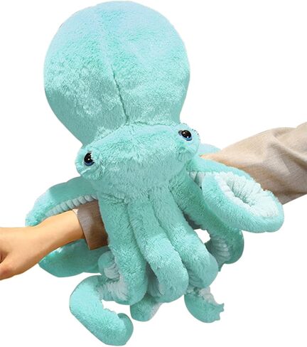 GOOC Octopus Stuffed Animals Octopus Plush Doll Toys Octopus Stuffed Toys Gift for Kids and Lovers for Birthday, Christmas, Valentine's Day(17.7-inch Blue) in Saudi Arabia