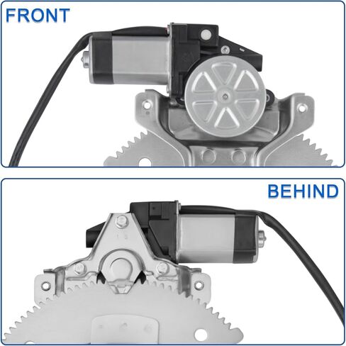 Obaee Front Left Driver Side Window Regulator with Motor Compatible with 1995-2004 Toyota Tacoma 1995 1996 1997 1998 1999 2000 2001 2002 2003 2004 95 96 97 98 99 00 01 02 03 04, Replace OE 741-799 in Kuwait