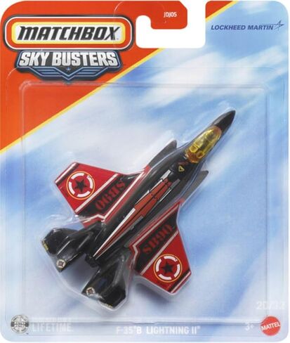 Diecast Compatible with Matchbox F-35 B Lightning II Sky Busters 2026 in Saudi Arabia