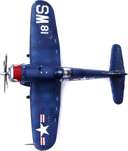 Alloy WWII USMC F4U Corsair Fighter VMF-323 Death Rattlers White 18 Model 1:72 Toy Simulation Science Exhibition Model in Saudi Arabia