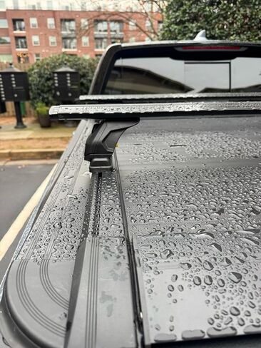 Heavy-Duty Truck Bed Rack Cross Bars,69" Aluminum T-Slot Bars(2PCS),Fits Full&Mid-Size Pickup Trucks,Fits Tonneau Covers with T-Slot Channels Only,400lbs Capacity,4 Load Stoppers,Lockable (Black) in Kuwait
