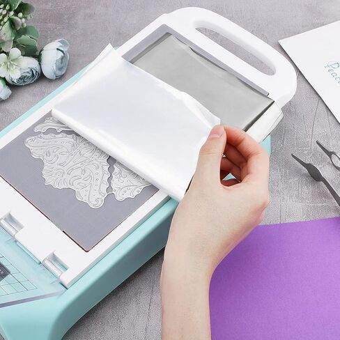 SUPERFINDINGS 50 Sheets A4 Toner Reactive Foil Paper Sheet 11.42x7.3" Metallic Rectangle Silver Transfer Sheets Paper for Laser Printer+Laminator Craft Card DIY Decoration in Kuwait