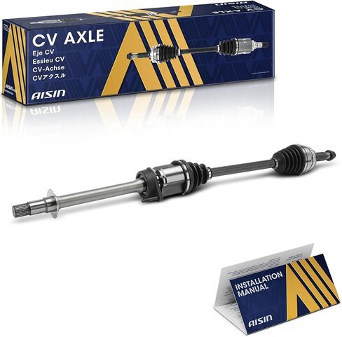 AISIN AFTERMARKET CVAT-02369 Front Right CV Axle Shaft Assembly - Compatible with Toyota Sienna 2017-2019 - Front Wheel Drive (FWD) in Kuwait