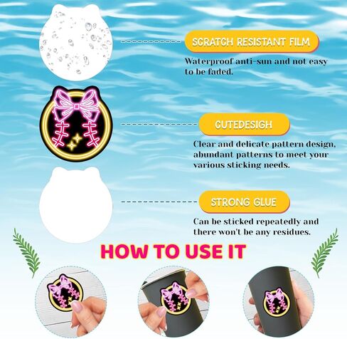 120PCS Neon Softball Stickers Softball Party Favors Birthday Party Decorations Vinyl Waterproof Stickers for Water Bottle Laptop Luggage Helmet in Saudi Arabia